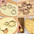 12 Pcs Set Stainless Steel Cookie Cutter Biscuit DIY Mold. 