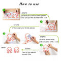 Cute Smiley Face Cartoon Sticker Home Wall Decoration Funny WaterProof Washroom Decor Sticker. 
