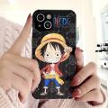 Olige Case For Xiaomi Mi 10T 10T Pro Trend Cartoon Luffy One Piece Camera Protection Soft Leather Phone Cover. 