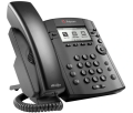 Polycom VVX 311 Corded Business Media Phone System - 6 Line PoE - 2200-48350-025  (Refurbished). 