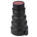 【AiBaby Store】（NEW）Conical Snoot Flashlight Lamplet Kit With Cellular Net 5 Pcs Color Filters For Photography Lights Below 250W. 