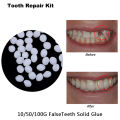 10g-100g Dental Oral False Teeth Tooth Filling Repair Smile Snap on Veneers Dentures Case Paste Adhesive Beads Cosmetic. 