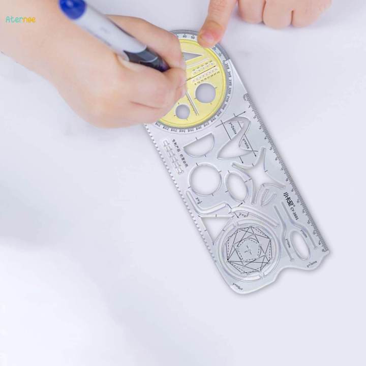 Multifunctional%20Geometric%20Ruler%20Drawing%20Rulers%20for%20Office%20Multiple%20Shapes%20Measuring%20Template%20Measuring%20Stencil%20Drawing%20Template%20for%20Painting%20-%20Image%209