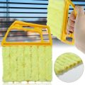 Microfibre Venetian Blinds Brush Window Duster Washable Blinds Cleaning Brush. 
