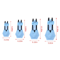 Chicken Diapers Bantam Hens - Reusable 3 Pcs with Bow Ties Poultry Nappies Washable Waterproof for Pets Ducks Silkie Easy to Use L. 