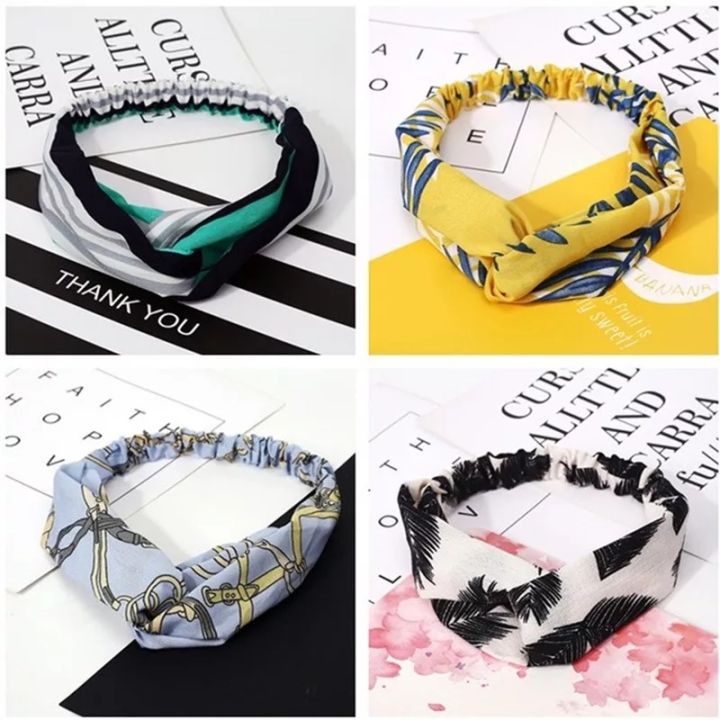 Pack%20of%202%20Summer%20Hair%20Bands%20Soft%20Cross%20Turban%20Hairband%20Women%20Hair%20Accessories%20Girls%20Headband%20Fabric%20-%20Image%204