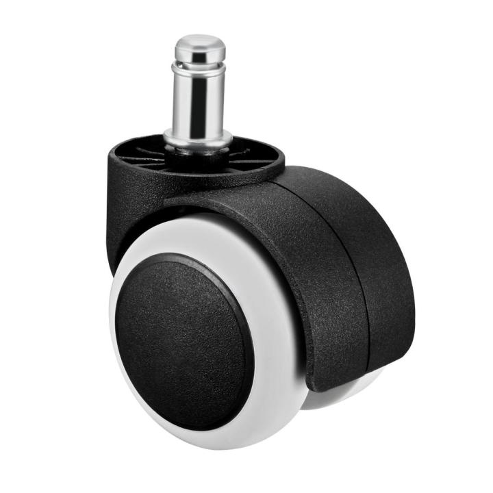 Office Revolving Chair Caster Wheels (Set of 5) Standard Stem Size