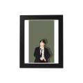 BTS Bangtan Boys Kpop Posters Suga, Park Jimin, J-Hope, Jungkook, V, Jin RM Music Pop Culture Teenage Posters Vinyl Paper Quotes Vintage Music Enthusiasts Posters Home Room Art Painting Wall Poster. 