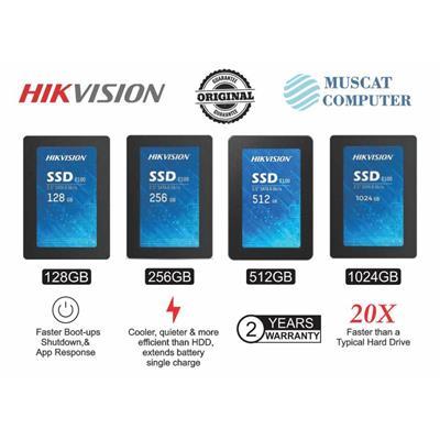 Hikvision / Hiksemi SSD SATA SSD 128 / 256 / 512 / 1024 GB E100 SATA 2.5" SSD - 2 Years Warranty