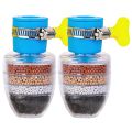 Tap Water Filter, Activated Carbon Tap, Pack of 3 Clean Purifier Filter Cartridge Tap, Upgrade Universal Interface Tap Filter, 6-Layer Filtratio. 