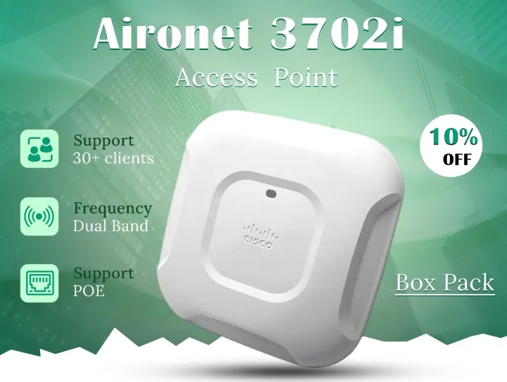 Cisco Access Point | AIR-CAP3702I-A-K9 | Dual-Band 802.11ac Wireless ...