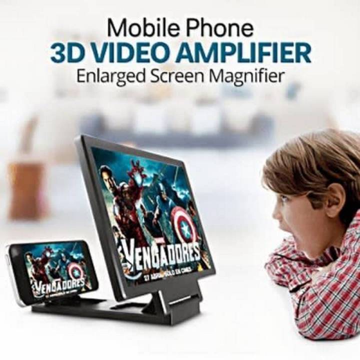 3D Mobile Magnifier Enlarged Screen Display