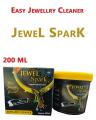 Jewelry Cleaner, For Gold, Diamond, Platinum & Precious Stones, with Cleaning Basket, Brush and Polishing 200-ML Silver Gold Polishing Anti-Tarnish Speacilly For Gold 200mL jewelry Cleaning. 