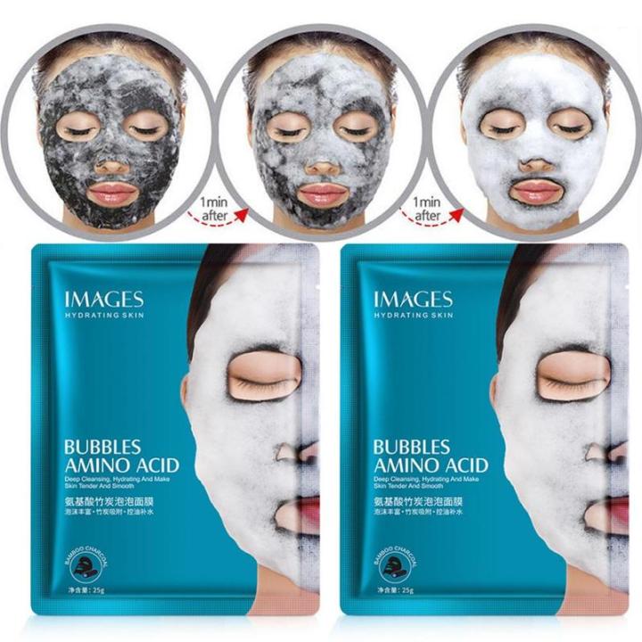 Bioaqua Images Amino Acid Bamboo Bubble Mask Moisturizing Mask