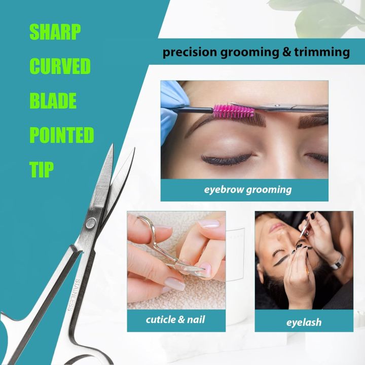 Facial%20Hair%20Small%20Grooming%20Scissors%20For%20Men%20Women%20-%20Eyebrow,%20Nose%20Hair,%20Mustache,%20Beard,%20Eyelashes,%20Ear%20Trimming%20Kit%20-%20Curved%20and%20Rounded%20Safety%20Tip%20Clippers%20For%20Hair%20Cutting%20-%20Stainless%20Steel%202PCS%20-%20Image%202