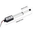 JDXHLAU Micro-Linear Actuator, 2 Inch Stroke, 90N/20.3Lb, Speed 9.5mm/S Electric Waterproof Actuator Motor Linear Actuator 12V. 