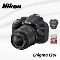 Nikon D3200 24.2 MP Dslr With 18-55mm f/3.5-5.6 Auto Focus-S DX VR NIKKOR Zoom Lens (Black). 