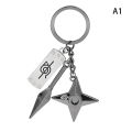 Narutos Anime Kunai Shuriken Konoha Ninja Keychain For Car Keys Bag Backpack Trinkets Keyring Accessories Women Jewelry Men Gift Cherry Super Store. 