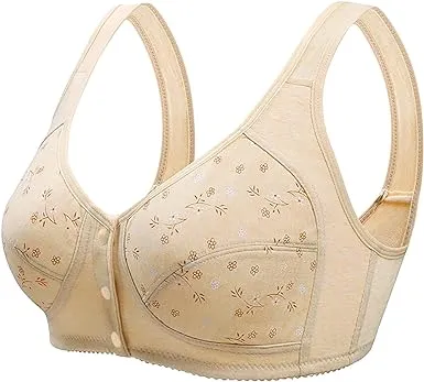 Seamless%20Front%20Closure%20Button%20Bra%20For%20Women%20Breathable%20Push%20Up%20Sport%20Bra%20Seamless%20Wireless%20Lingerie%20Soft%20Plus%20Size%20-%20Image%202