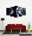 5 Pieces High Definition Printed Wall Canvas Frames. 