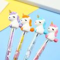 Cute Unicorn Pencils For Girls - Pack of 4 - School Stationery - Sika Pencil - Gift For Girls. 