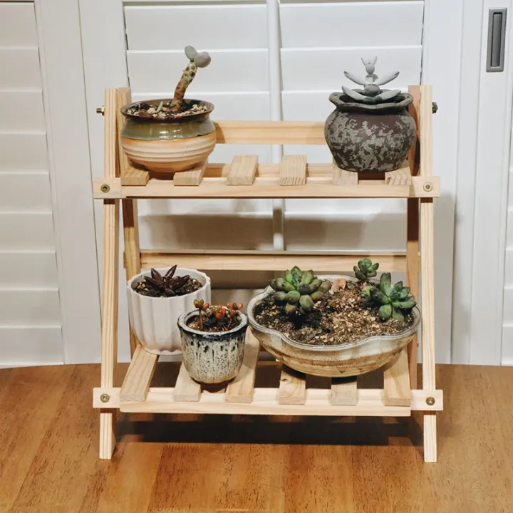 Elegant%20Natural%20Wood%20Triple-Layer%20Folding%20Bookshelf%20and%20Display%20Rack%20-%20Image%206