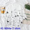 Women's Oversized Baggy Printed T-Shirt – Relaxed and Comfortable Fit. 