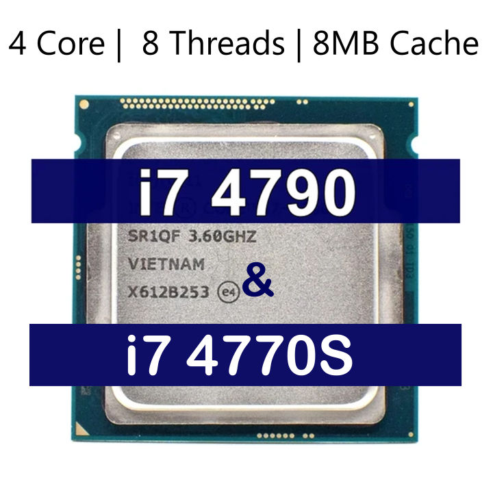 Intel Core I7 4th Generation Processor i7 4770S & I7 4790 Mixed - Core i7 4790 Processor - Core i7 4770S Processor - Intel i7 4TH Generation Processor - Best CPU