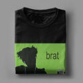 Brat Charli XCX album T-shirts men women special guest shygirl vintage cotton tee shirt Short Sleeve T shirt gift idea clothes. 