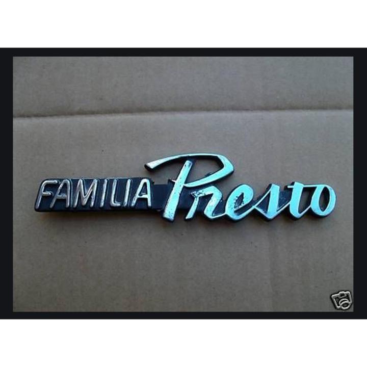 Mazda Familia Presto Badge 1300 1000