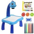 Projector Drawing Set | Complete with Princess Projector Set, 3 Round Lantern Slide Discs, Projector pad kit Textbook For Kids. 