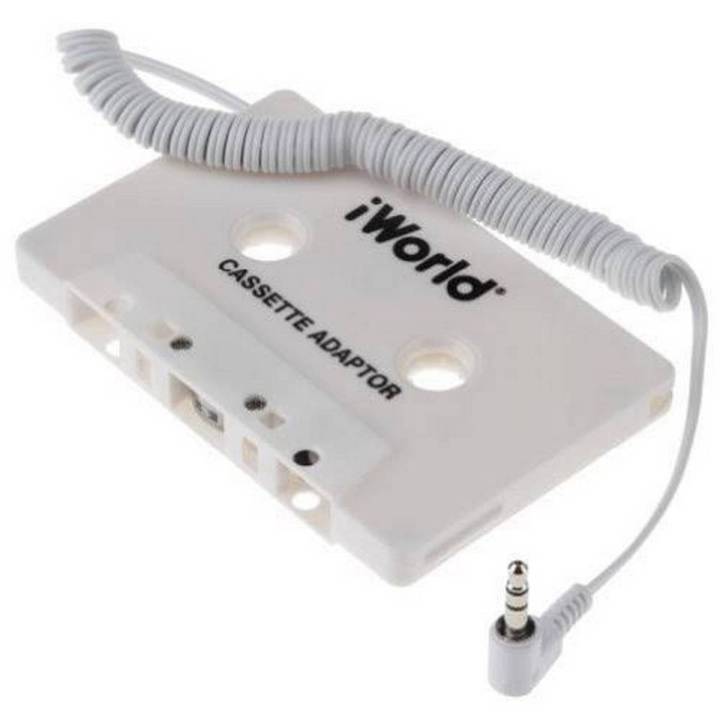 iWorld Cassette Tape Adapter for Android and MP3