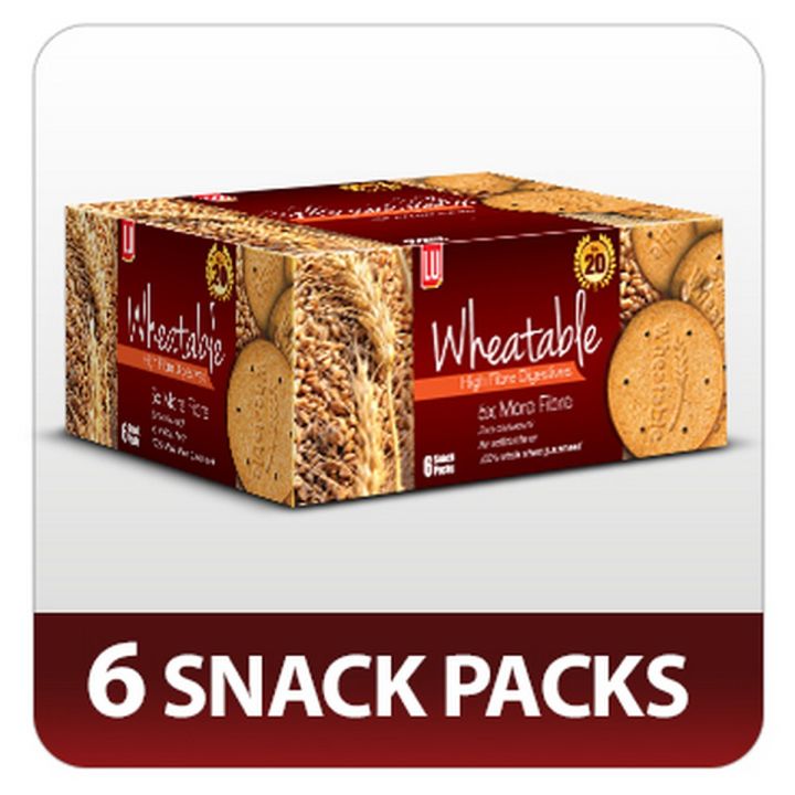 Wheatable High Fibre Digestive Biscuits (Pack of 6)