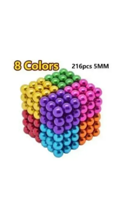 Magnet%20Balls%205MM%20%7C%20216Pcs%20(8%20Multi%20Color)%20Magnetic%20gift%20Toy%20%7C%20Ages%203+%20-%20Image%202