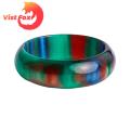 Vist Fox Party Ring Luxury Simple Style Blue Cloud Ring. 