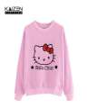 New HB Chemistry Edition Pink hello Kitty Printed Sweat Shirt For Women. 
