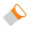 Tomato Vegetable Onion Slicer Aid Guide Holder Slicing Cutter Pin Gadge. 