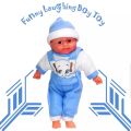 Laughing -Baba soft stuff (cell operated). 