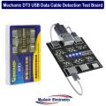 MECHANIC DT3 Data Cable Detection βoard USB Cable Tester Short Circuit On-Off Switching For iOS Android Type-C Test Board Tool. 