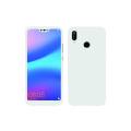 Huawei P20 Lite White Matte Mobile Skin. 