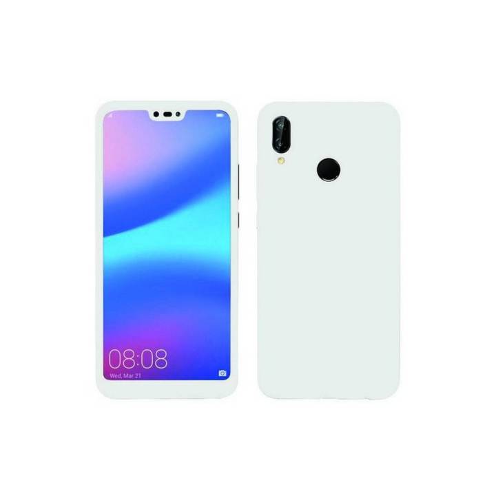 Huawei P20 Lite White Matte Mobile Skin