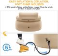 Kingcamp - Comfort Inflatable Relaxing Air sofa Chair (Medium). 