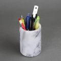 White Marble Utensil Holder Handmade Kitchen Utensils Organizer - 3.5"x 5" Inch - Mosco Traders. 
