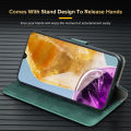 Relaxtoo For Tecno Camon 30 5G 4G and Tecno Camon 30 Premier 5G Luxury Leather Flip Case For Tecno Camon30 Camon30 Premier Camon 30Premier Camon30Premier Wallet Card Slot Stand Book Cover With Lanyard Skin Feel. 