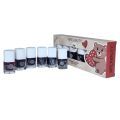 Warda Beauty Pack of 6 Mild Soothing & Instant Blushing Rosy Cheek Lip Tints WB-210119. 