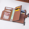 wallet card package boys college students' sense of senior male money man is extremely brief paragraph screens more niche design small wallet. 