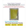 A4 Size Sheets Quantity 10 - Screen Protector - Best Material - TPU (Jelly). 