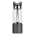 Durable Water Bottle Cute Fox BPA Free 320ML Transparent For Bicycle Tour Environmwntal Friendly Long Lasting Water Cup Water Glass. 