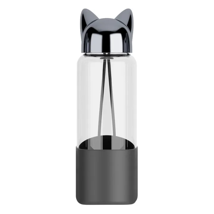 Durable%20Water%20Bottle%20Cute%20Fox%20BPA%20Free%20320ML%20Transparent%20For%20Bicycle%20Tour%20Environmwntal%20Friendly%20Long%20Lasting%20Water%20Cup%20Water%20Glass%20-%20Image%203
