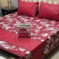 Gift Pack Bedsheet/ Gul Ahmad / Most Demanding Collection Cotton Mix Bedsheets Full Printed 3pc 1 Sheet 2 Pillow Covers Fabric = Cotton Mix Size = King Size. 